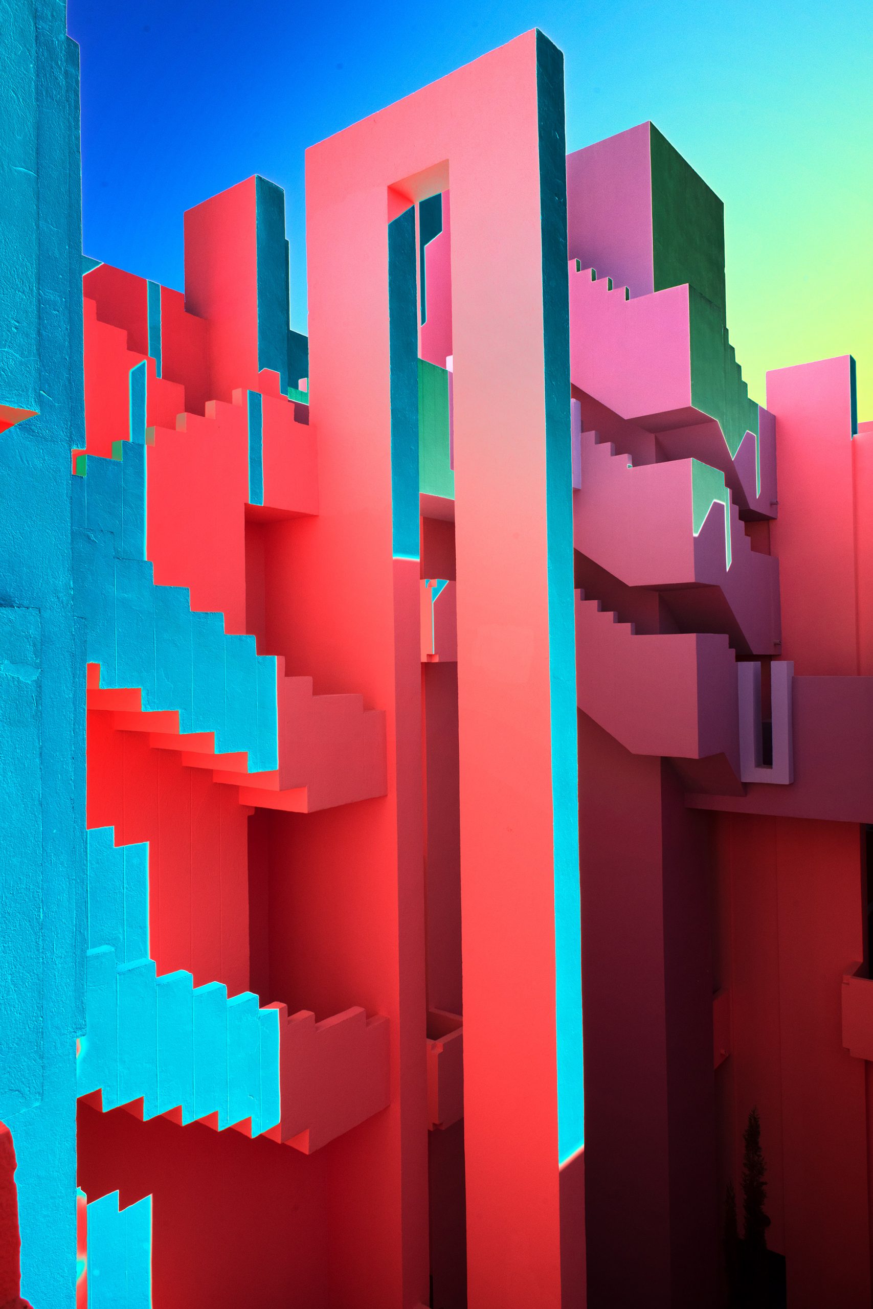 Kai-Uwe Gundlach - Ricardo Bofill – La Muralla Roja